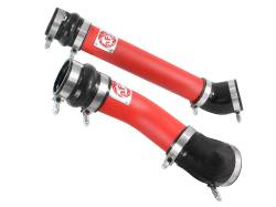 aFe Power - aFe Power BladeRunner Hot/Cold Side Intercooler Charge Pipe Kit Red 46-20064-R - Image 3