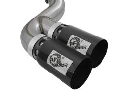 aFe Power - aFe 49-43102-B 4" DPF-Back Exhaust System w/Dual Black Tip for F250/F350 SD 6.7L - Image 2
