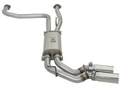 aFe Power - aFe Power 49-46124-P Rebel 3" Cat-Back SS Exhaust Kit for 04-15 Titan 5.6 139.8" - Image 2