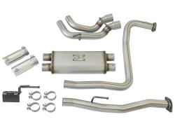 aFe Power - aFe Power 49-46124-P Rebel 3" Cat-Back SS Exhaust Kit for 04-15 Titan 5.6 139.8" - Image 6