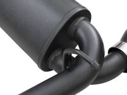 aFe Power - aFe 49-48067-B Rebel 2.5" Axle-Back Stainless Exhaust for 18-25 Jeep Wrangler JL - Image 3