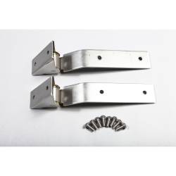 Rugged Ridge 11114.02 Tailgate Hinges Stainless Steel for Jeep Wrangler