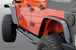 Rugged Ridge - Rugged Ridge 11620.10 All Terrain Flat Fender Flare Kit for 07-18 Wrangler JK - Image 2