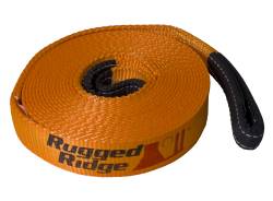 Rugged Ridge - Rugged Ridge 15104.04 ATV/UTV Recovery Strap 1" x 15 Feet - Image 1