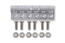 Earl's Performance - Earls Plumbing 170203ERL Line Clamp 3/16" Package Of 6 Polished - Image 1