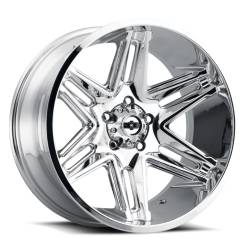 Vision Wheels 363 Razor 22x12 5x5.0 -51mm Chrome 363-22273C-51