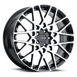 Vision Wheels 474 Recoil 18x8 5x4.5 38mm Machined & Black Gloss 474-8865GBMF38