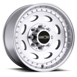 Vision Wheels 81B-9781M0 81 Hauler Single 19.5x7.5 8x6.5 0mm Machined