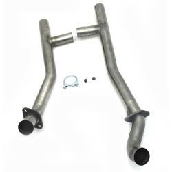 JBA Headers 1653SH 2.5" Exhaust H-Pipe-409 SS for 65-73 Mustang SBF