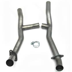 JBA Headers 1655SH 2.5" Exhaust H-Pipe 409 SS for 65-73 Mustang SBF