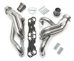 Hedman Hedders - Hedman 69026 SILVER MID-LENGTH 1.75" HEADERS for 67-87 C10 TRUCKS w/283-400 - Image 1