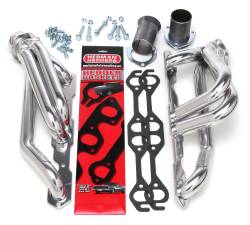 Hedman Hedders - Hedman 69526 Silver 1.5" Mid-Length Swap Headers for SB Chevy Into 2WD S10 - Image 1