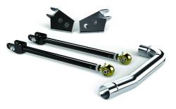 TeraFlex 1443470 Pro LCG Front Upper Long FlexArm Kit w/Brackets for Jeep TJ