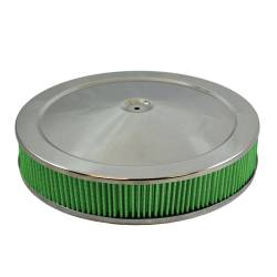 Green Filter USA - Green Filter 2343 Air Cleaner Assembly 1.25" Drop Base 14" Top - Image 1