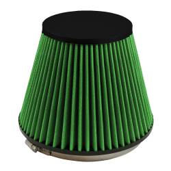 Green Filter USA - Green Filter 2383 Cone Air Filter 4" H 6" ID 7.5" OD 4.75" Top - Image 1