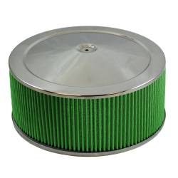 Green Filter USA - Green Filter 2197 Air Cleaner Assembly 1.25" Drop Base 14" Top - Image 1