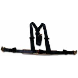 Safe-T-Boy - Safe-T-Boy STBSB3PXBK 3 Point Racing Harness Black - Image 1