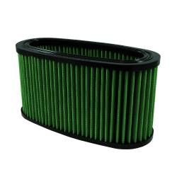 Green Filter 7196 Oval Round Air Filter 6" H