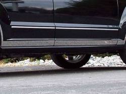 QAA TH47950 Stainless Rocker Panel Trim 6pc for 07-12 Dodge Caliber