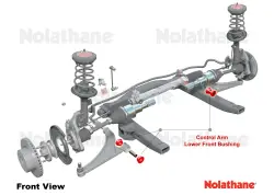 Nolathane - Nolathane REV028.0092 Front Lower CA Inner Forward Bushing for 00-05 Sentra - Image 4