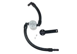 J&L Oil Separator 3.0 Passenger Side Mounted Oil Separator Silver 3067P-C