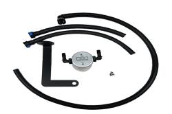 J&L Oil Separator 3.0 Passenger Side Mounted Oil Separator Silver 3080P-C