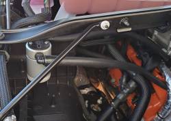 J&L Oil Separator Co - J&L Oil Separator 3.0 Passenger Side Mounted Oil Separator Silver 3071P-C - Image 2