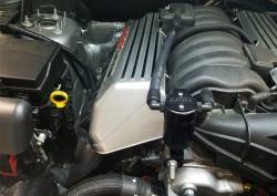 J&L Oil Separator 3.0 Passenger Side Mounted Oil Separator Black 3063P-B