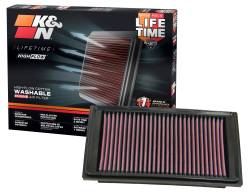 K&N - K&N 33-2305 Drop-In Replacement Air Filter - Image 2