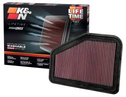 K&N - K&N 33-2919 Drop-In Replacement Air Filter - Image 2