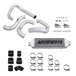 Mishimoto - Mishimoto MMINT-GEN4-10SL for Hyundai Genesis Silver Aluminum Intercooler Kit - Image 1