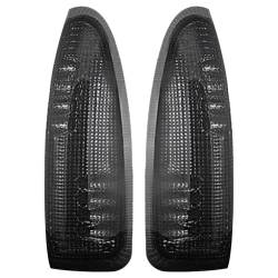 Recon - Recon 264120BK LED Side Mirror Lenses Smoked/Amber 03-07 Super Duty - Image 1