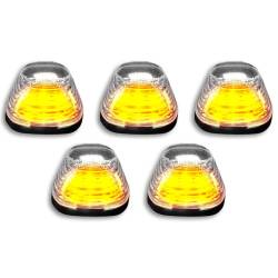 Recon - Recon 264143CLS LED Cab Roof Light Kit Clear/White/Amber 99-16 Super Duty - Image 3