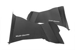 Rough Country Suspension Systems - Rough Country Rear Inner Fender Liners Black for Jeep Wrangler JK 10500 - Image 3