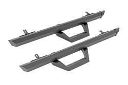 Rough Country Suspension Systems - Rough Country SRX2 Drop Step Nerf Bars Black 21-25 Ford Bronco 2DR 51081 - Image 4