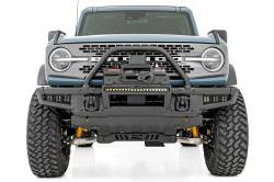 Rough Country Suspension Systems - Rough Country Winch Mount Kit 21-25 Bronco OEM Steel Bumper 51066 - Image 5