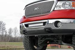 Rough Country Suspension Systems - Rough Country 70527 20" LED Light Bar Bumper Mounts for 06-08 Ford F150 - Image 1