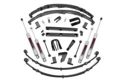 Rough Country Suspension Systems - Rough Country 4" Suspension Lift Kit for 87-95 Wrangler YJ 4WD Power 620N2 - Image 1