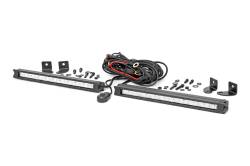 Rough Country Suspension Systems - Rough Country Chrome Series 10" Slimline LED Light Bars Pair 70410A - Image 2