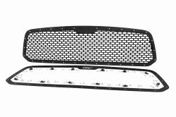 Rough Country Suspension Systems - Rough Country Front Mesh Grille Insert Black for 13-18 Ram 1500 70197 - Image 3