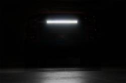 Rough Country Suspension Systems - Rough Country Front Mesh Grille Insert w/LED Black 15-17 Ford F150 70193 - Image 6