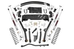 Rough Country Suspension Systems - Rough Country 68922 4.5" Suspension Lift Kit for 84-01 Jeep Cherokee XJ NP231 - Image 1