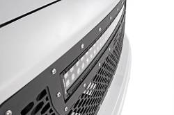 Rough Country Suspension Systems - Rough Country 70190 Front Mesh Grille Insert w/LED Black for 14-15 Sierra 1500 - Image 6