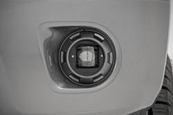 Rough Country Suspension Systems - Rough Country Black Series 2" LED Pod Lights SAE Fog-White Pair 70907 - Image 2