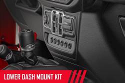 Rough Country Suspension Systems - Rough Country MLC-6 Multiple Light Controller-Lower Dash for Jeep JL/JT 70964 - Image 3