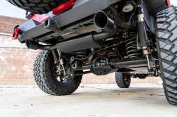Rough Country Suspension Systems - Rough Country 96003 Axle-Back Dual Exhaust System Black for 18-26 Wrangler JL - Image 6
