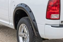 Rough Country Suspension Systems - Rough Country F-D10911B Pocket Fender Flares Black for 09-18 Ram 1500 - Image 4