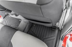 Rough Country Suspension Systems - Rough Country Front/Rear Floor Liners Black for 05-11 Tacoma Double M-75113 - Image 2