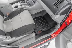Rough Country Suspension Systems - Rough Country Front/Rear Floor Liners Black for 05-11 Tacoma Double M-75113 - Image 4