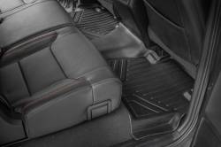 Rough Country Suspension Systems - Rough Country Front/Rear Floor Liners Black for 14-21 Tundra CrewMax M-71770 - Image 2